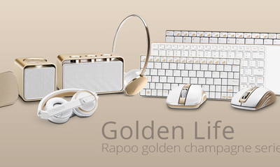 Rapoo launches Limited Edition Gold Series