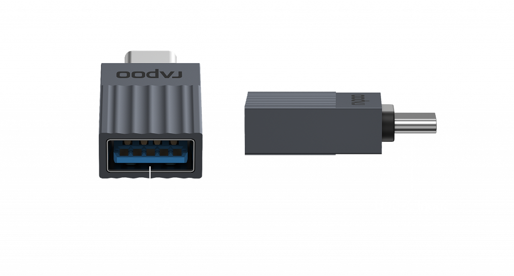 Rapoo Adaptateur Usb-c Vers Jack 35mm Audio Gris