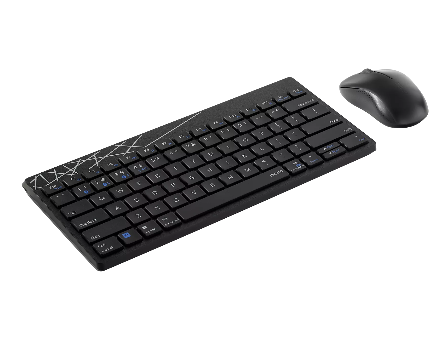 Rapoo 8000M Multi-mode Wireless Keyboard & Mouse Combo