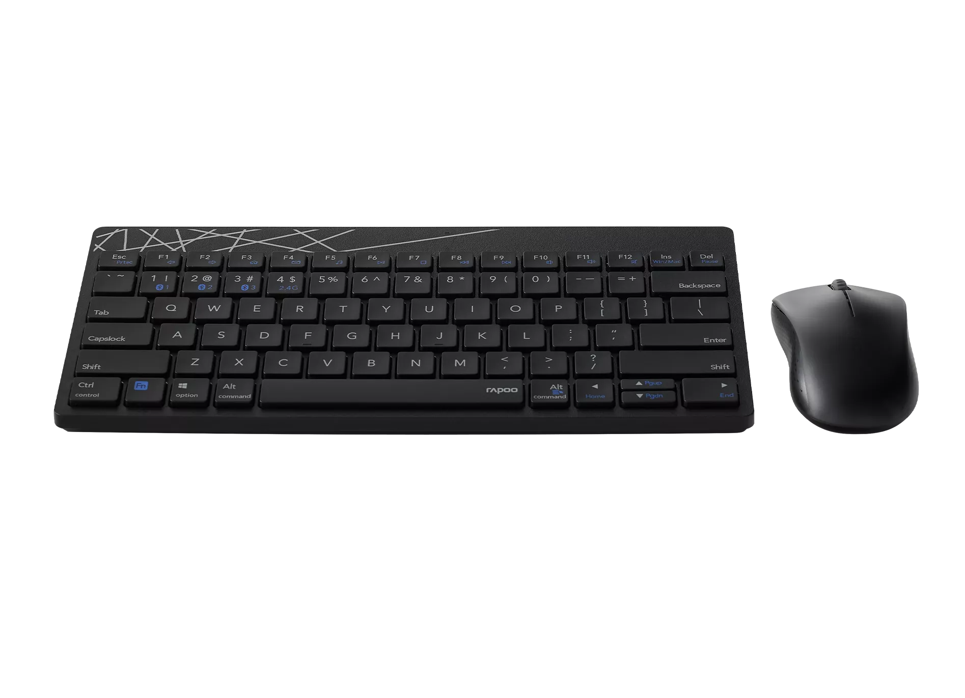 Rapoo 8000M Multi-mode Wireless Keyboard & Mouse Combo