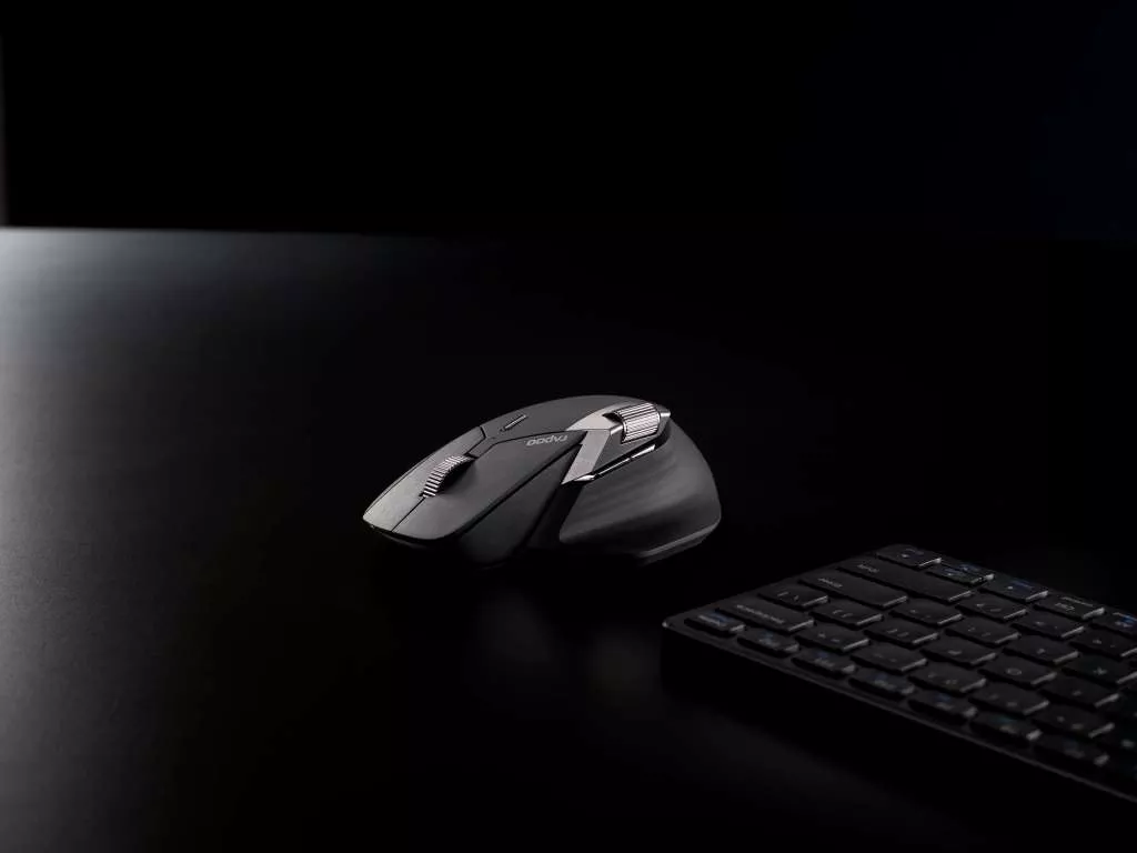 Rapoo Multi-mode Wireless Optical Mouse MT760M grey black R-12530