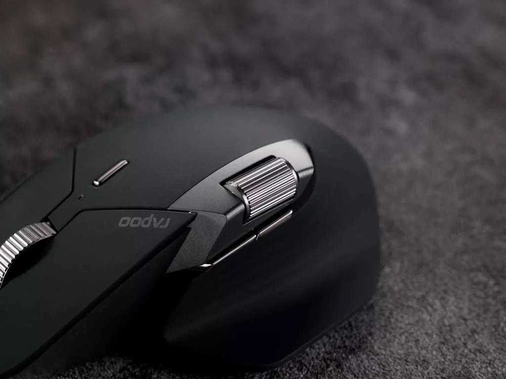 Rapoo Multi-mode Wireless Optical Mouse MT760M grey black R-12530