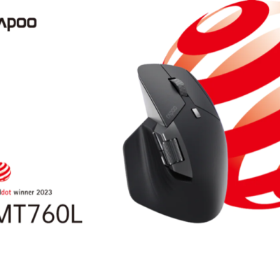 Rapoo wins two Red Dot Design Awards 2023 for VT9 and MT760L Mice